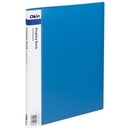 Okin Display Book With Insert Spine A4 20 Pocket Blue