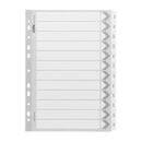 Icon Indices Cardboard Reinforced Jan-Dec White