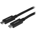 Startech Usb315cc1m USB 3.0 USB-C Cable 1m Black