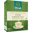 Dilmah Tea Bags Ceylon Pure Green Tea Tagless Pack 100