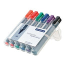 Staedtler 356 Flipchart Marker Bullet Tip 2.0mm Assorted Colours Pack 6