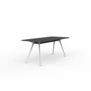 Team Boardroom Table 1800W x 800D Black / White