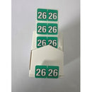 Filecorp C-ezi Lateral File Labels Year 2026 16 x 28mm Box 100