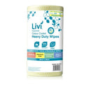 Livi Cloth Antibacterial Wipe Yellow 90 Sheets 6005 4 Rolls