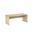 Cubit Slab End Desk 1800x800mm Atlantic Oak