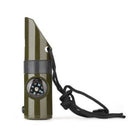 Whistle & Compass 5 In 1 Device