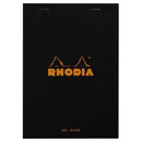 Rhodia Bloc Writing Pad No.16 Lined A5 Black