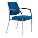 Lindis Chair With Arms Dark Blue