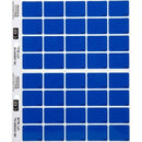 Filecorp C-Ezi Lateral File Labels Colour Flash 24 x 31mm Blue Sheet 40
