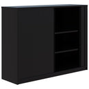 Pryme Storage Melteca Tambour 1600Wx1200H Black
