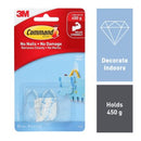 3M Command Hook Small Clear Pack 2