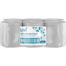 Livi Essentials 3456 Centrefeed Towel 2 Ply 180m Per Roll White Carton 6