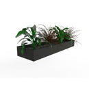Proceed Slider Planter Box 1600Wx450Dmm Matt Black