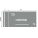 Mail Courier Bag Recycled 133 x 240mm DLE Pack 100