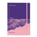 Jumble & Co Organisation & Inspiration Undated Diary Week To View A5 Purple