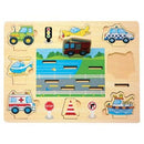 5 Star Elf Wooden Puzzle 3d Stand Up 8 Piece Transport