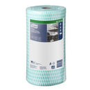 Tork Green Long-Lasting Cleaning Cloth Premium Heavy Duty 90 Sheets Per Roll