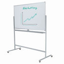Boyd Clarity Whiteboard Procelain Mobile Pivoting 900 x 1200mm