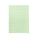Okin Topless Writing Pad Ruled A4 50 Leaf 70gsm Green