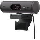 Logitech Brio 500 Usb C Webcam Graphite