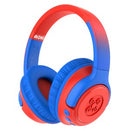 Moki Mixi Kids Headphones Wireless Volume Limited Blue Red