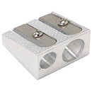 Icon Pencil Sharpener Metal Double Hole