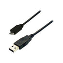 Dynamix Cable Micro USB 2.0 Male To USB A Male Black