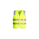 Syzmik Hi Vis Zip Vest Yellow Small