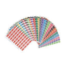 Filecorp ColourFind Lateral File Labels Alpha Letter A-Z 25 x 42mm Assorted Colours Set
