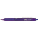 Pilot Frixion Clicker Rollerball Gel Pen Retractable Erasable Fine 0.7mmViolet