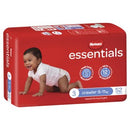 Huggies Essentials Nappies Crawler 6-11kg Pack 52