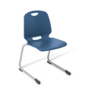 Spark Cantilever School Chair Navy Intermediate 395mm