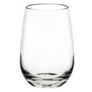 Polycarbonate Stemless Wine Glass Clear 350ml Box 6