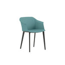 Aurora 4 Leg Chair Moss / Black Base