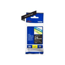 Brother P-Touch Labelling Tape Laminating TZe-355 24mm x 8m White On Black