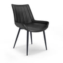 Palermo Visitor / Dining Chair Ebony Black