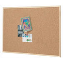 Quartet Pinboard Pine Frame 450 x 600mm Cork