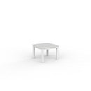 Cubit Coffee Table 600Wx600D White Top / White Frame