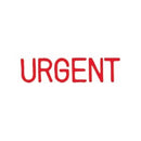 Dixon Dixon Stamp 041 Urgent Red Pre Inked 'Urgent' Red