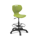 Omni Highlift Architectural Swivel Chair Green