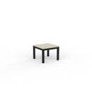 Cubit Coffee Table 600wx600d Nordic Maple Top / Black Frame
