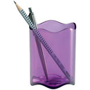 Durable Ice Pen/Pencil Cup Translucent Light Purple