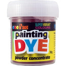 FAS Painting Dye Powder Concentrate 30g Makes 3 Litres Burgundy