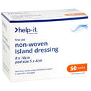 Help-it Island Dressing 8cm x 10cm Box 50