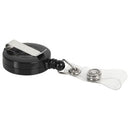Rexel Card Holder Retractable Reel Black