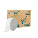 Livi Essentials Toilet Tissue 2 Ply 1100 Jumbo Roll 300m Per Roll WhiteCarton 8