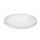 Castaway Microready Takeaway Container Lids Round Flat Carton 500