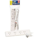 Jackson Powerboard 4 Outlet Protected 0.9m Cord