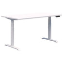Pryme Premium Electric Desk 1500x800 Snow / White