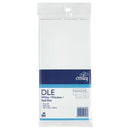 Croxley Envelope Window Seal Easi DLE 114mm x 225mm White Pack 100